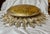 Gilt Iron Sunburst Ceiling Mount Light Fixture by Myanmar Home For Sale - Image 12 of 14