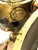 1920s Antique Brass and Glass 7-Light Chandelier from H. Luppens Bruxelles, 1920s For Sale - Image 5 of 10