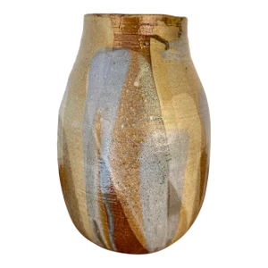 Studio Made Glazed Ceramic Vessel Signed