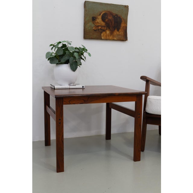 Danish Modern Rosewood Capella Coffee Table by Illum Wikkelsø for Niels Eilersen, 1960. Scandinavian Mid-Century Modern...