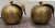 Mid Century Solid Brass Apples- a Pair For Sale - Image 4 of 10