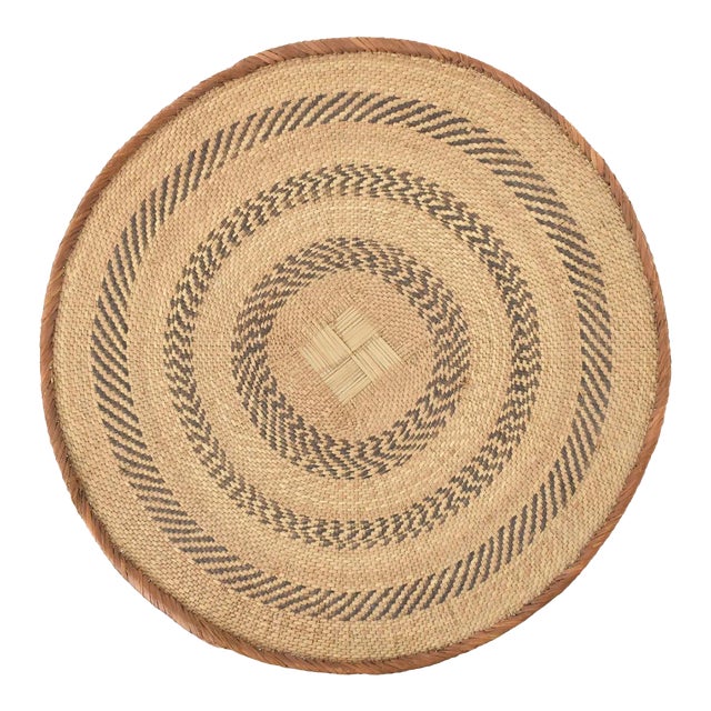 Early 20th Century Tonga Binga Basket 22.5 Inch For Sale