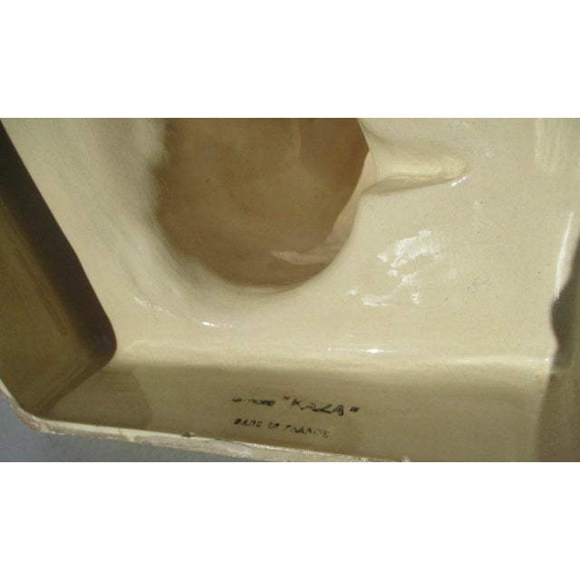 1930s Armand Godard French Faience Fortune Teller Figure For Sale - Image 11 of 13