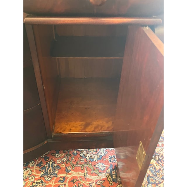 Wood Large 1880's Empire Mahogany Buffet For Sale - Image 7 of 8