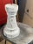 Timothy Oulton 12” Castle Chess piece made from a resin base and then finished with a distressed painted wood top coat to...