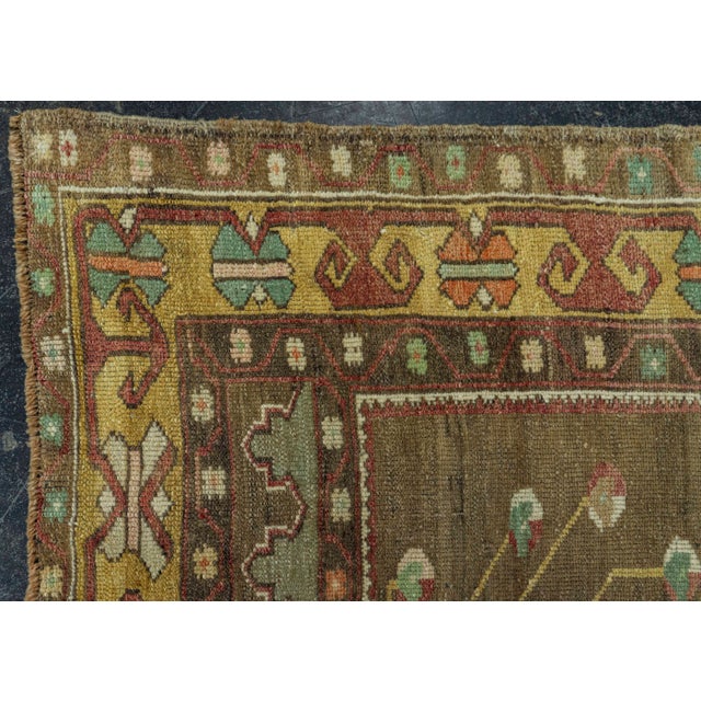 Early 21st Century Turkish Vintage Rug 4'7" x 8'2" #20832 For Sale - Image 5 of 8