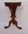Brown Victorian Style Round Sewing Table For Sale - Image 8 of 10