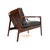 Black Vintage Swedish Armchair by Folke Ohlsson for Dux, USA, 1960s For Sale - Image 8 of 11