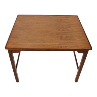 Danish Writing Desk in Teak, 1950s For Sale