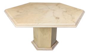 Italian Octagonal Marble Dining Table, 1970s