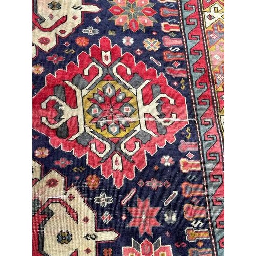 1950s Vintage Caucasian Azerbaijan Rug, 1950s For Sale - Image 5 of 18
