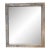 Large French Pine Mirror With Old Glass For Sale