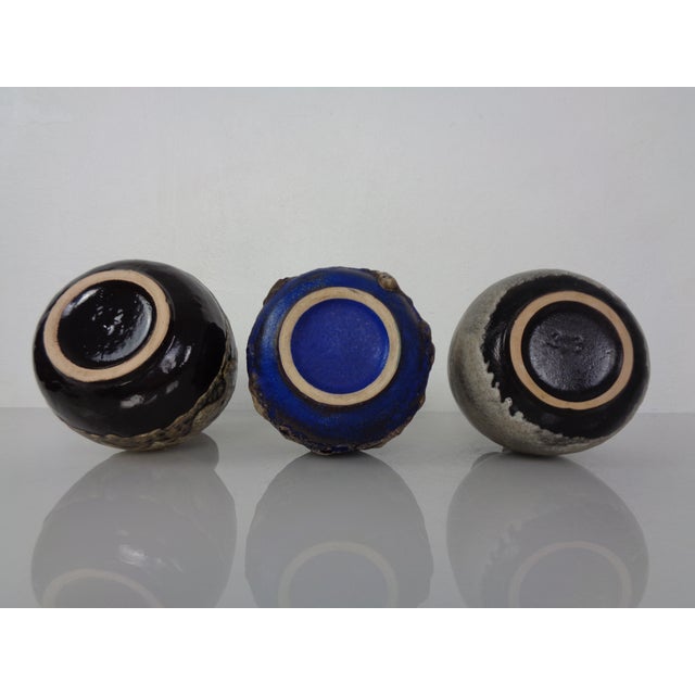 Ceramic 333 Fat Lava Ceramic Vases by Otto Gerharz for Ruscha, Germany, 1960s, Set of 3 For Sale - Image 7 of 10