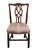 Chippendale Kindel Furniture Solid Mahogany Traditional Chippendale Style Dining Side Chair 76-070 - Oxford Finish For Sale - Image 3 of 11