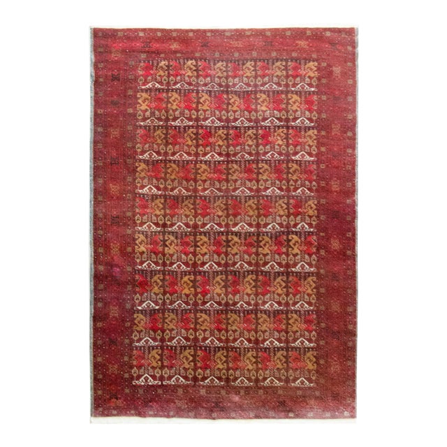 Vintage Afghani Bashir Rug For Sale