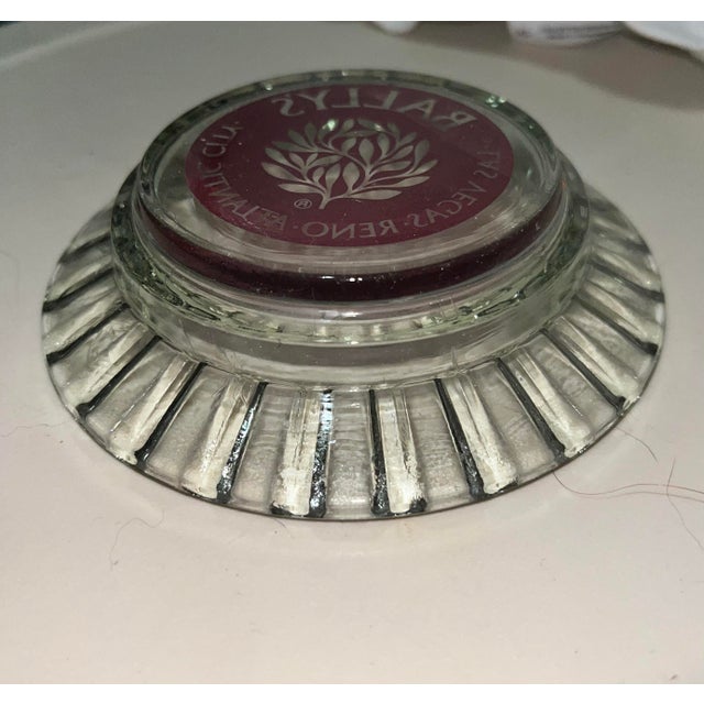 Mid-Century Modern Vintage Vegas Bally’s Hotel Casino Ashtray Catchall For Sale - Image 3 of 6