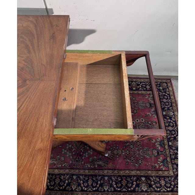 19th Century Charles X Games Table in Light Mahogany, England For Sale - Image 9 of 10