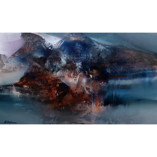 Ovidiu Kloska, Close to the Heart of the Mountain, Mixed on Canvas For Sale - Image 10 of 10