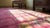 Fancy Pink Background Color With Special Floral Pattern Antique Chinese Art Deco Rug For Sale - Image 9 of 10
