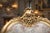 1970 French Louis XVI Gold Beech Damask Bergères - Pair For Sale - Image 13 of 14