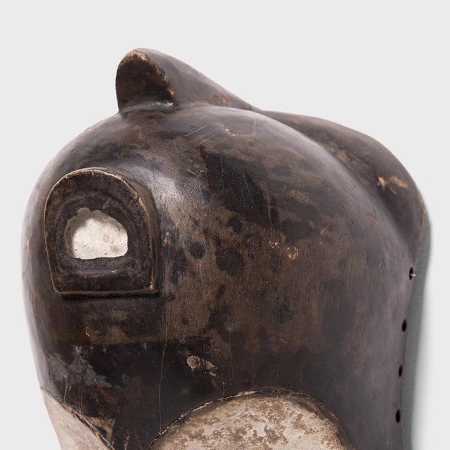 Gabonese Fang-Style Painted Mask, c.1950 For Sale - Image 4 of 4