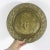Mexican Vintage Brass Mayan Aztec Man Plate, Mexican Handmade Art Emblem For Sale - Image 3 of 8