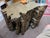Century Furniture MCM Bronze Large Tree Trunk Table Base by Century Furniture Co. Grand Tour For Sale - Image 4 of 9