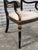 Maitland-Smith Regency Style Ebonized & Gilt Armchairs- A Pair For Sale - Image 10 of 16