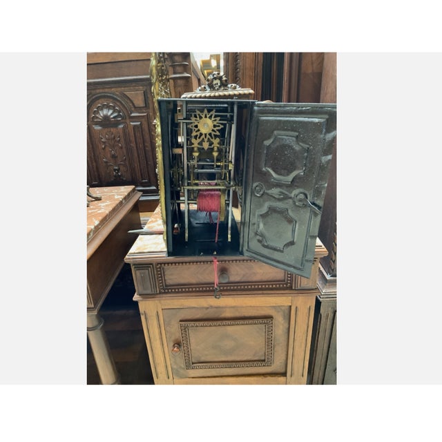 Antique Breton Grandfather Clock, 1880 For Sale - Image 12 of 13