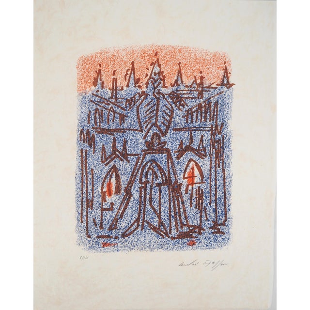 André Masson, Night Walk, 1973, Original Lithograph For Sale - Image 6 of 6