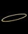 Tesora Contemporary Yellow and White 18 Karat Gold and Diamond Bangle Bracelet For Sale - Image 4 of 8
