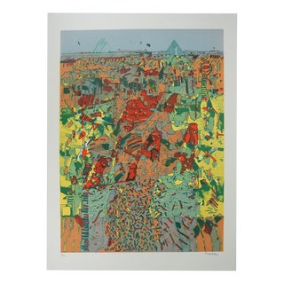 Jean-Pierre Vielfaure: Chaos, Lithograph For Sale