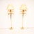 A stylish and very well made pair of vintage Italian brass palm tree floor lamps, dating from around the 1970’s. They are...