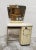1950s Free Standing Beauty Salon Styling Station With Mirror Vanity Hair Salon Rockabilly For Sale - Image 12 of 13