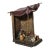 Early 20th Century Original Orientalist Austrian/ Vienna Cold Painted Bronze Lamp of a Classroom For Sale