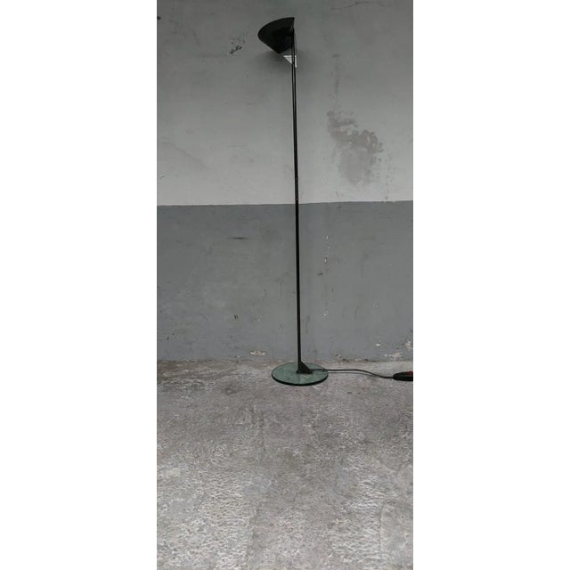 Black Floor Lamp from Antonangeli, 1980s For Sale - Image 16 of 18
