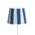 Zafferano Zafferano Ceramic Light Blue Striped Shade for Poldina Lido Lamp For Sale - Image 4 of 4