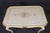 This elegant Louis XV style painted writing table or petite desk embodies the graceful sophistication of 18th-century...