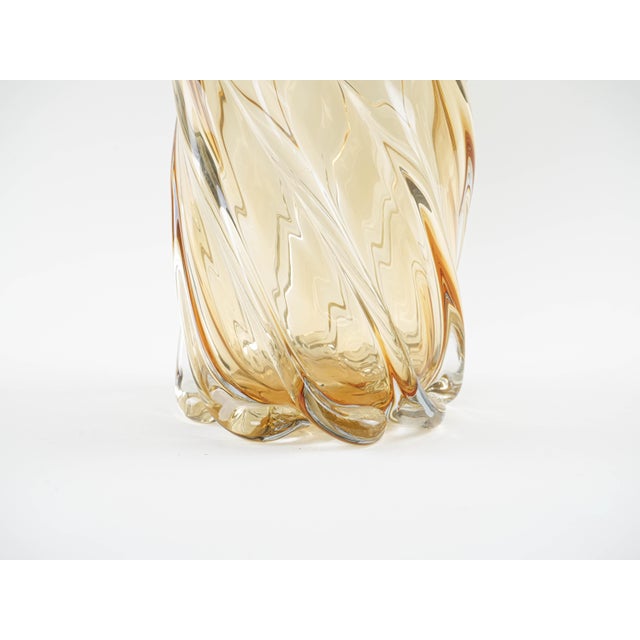 Vintage Italian Art Glass Vase, 1960s For Sale - Image 8 of 10