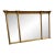 Friedman Brothers Large Traditional Gold Leaf Mirror For Sale