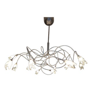 1990s Harco Loor Designer Lighting Fixture/Chandelier For Sale