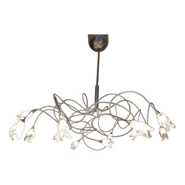 1990s Harco Loor Designer Lighting Fixture/Chandelier For Sale
