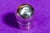 Silver Wonderful Antique Round Crystal Victorian Perfume Flask With Sterling Silver Cap Monogram JLC Home Decor Collectible For Sale - Image 8 of 13