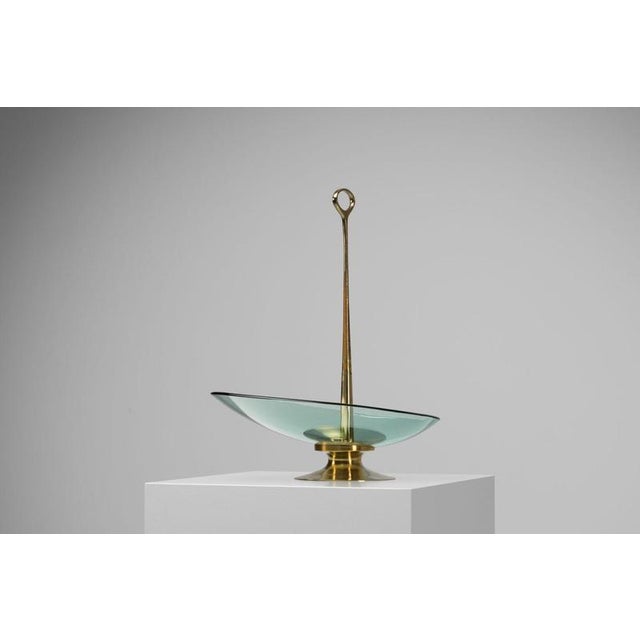 Centerpiece Bowl by Max Ingrand for Fontana Arte, Italy, 1960 For Sale - Image 12 of 18