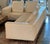 Metal 1990s Giovannetti Collezioni "Friends Light" Modular Sofa - White Italian Leather For Sale - Image 7 of 11