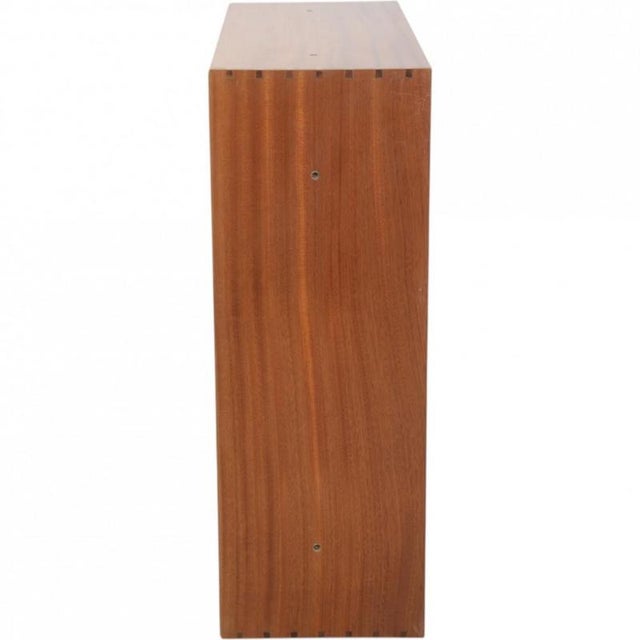 Bookcase in Mahogany by Mogens Koch, 1980s For Sale - Image 11 of 13