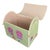 Add a touch of playful enchantment to any playroom or bedroom with this charming, handcrafted toy storage trunk. Expertly...