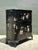 Vintage Black Lacquered Chinoiserie Dry Bar For Sale - Image 4 of 12
