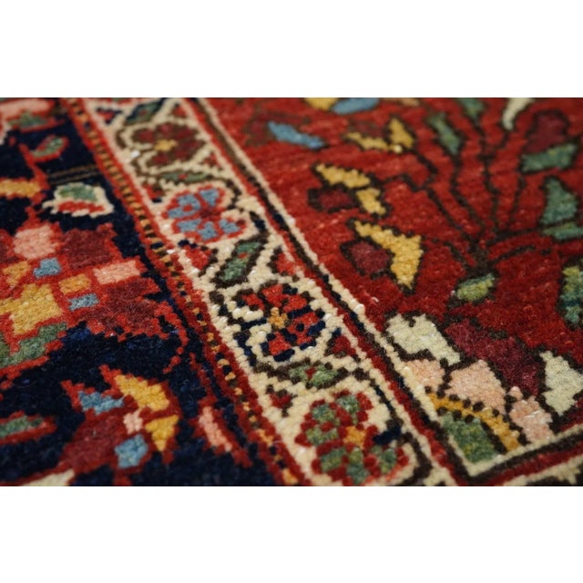 Late 18th Century Antique Sarouk Rug 4'3'' x 6'10'' For Sale In New York - Image 6 of 9