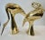 Pair Brass Crane Sculptures, 1960s. For Sale - Image 11 of 12
